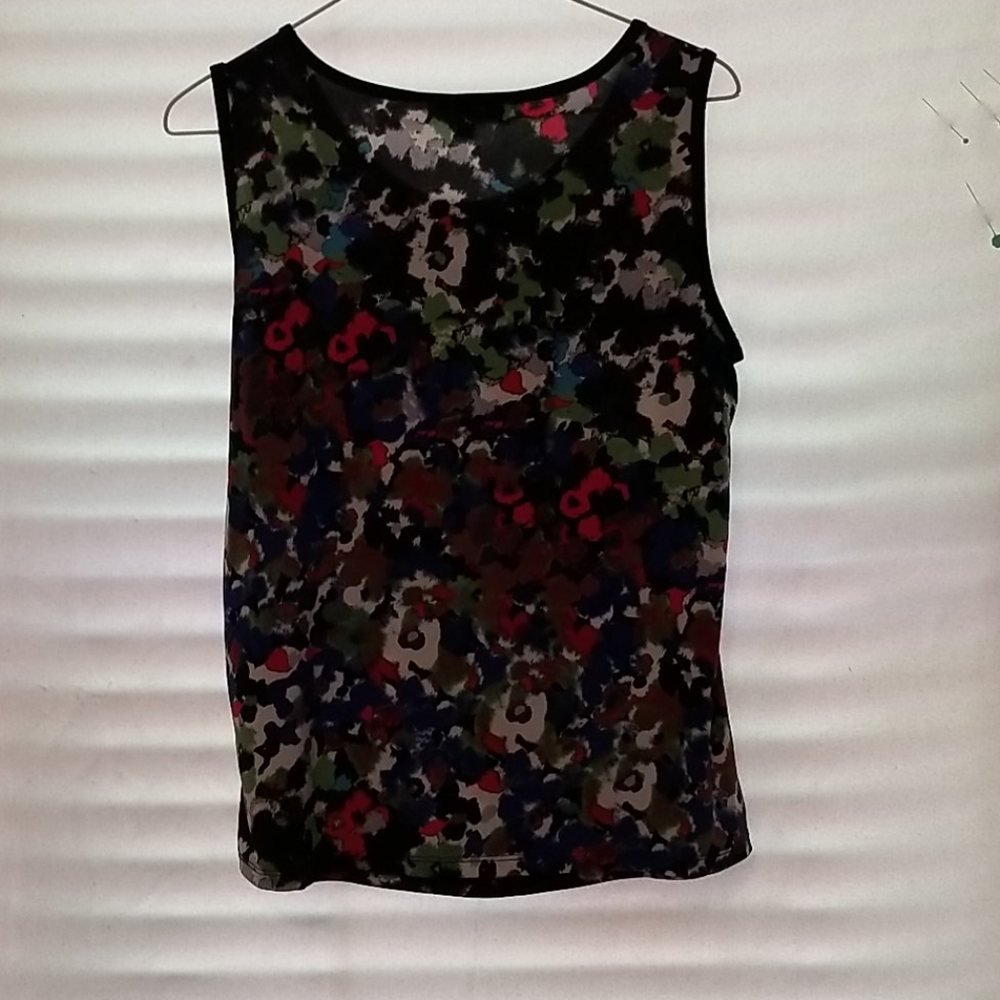 Jones Studio multi colored sleeveless sheath